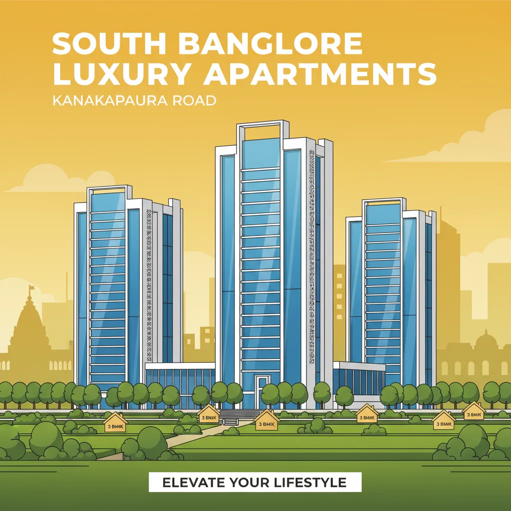 3 BHK Luxury Flats in Kanakapura Road 3 BHK Luxury Flats in Kanakapura Road
