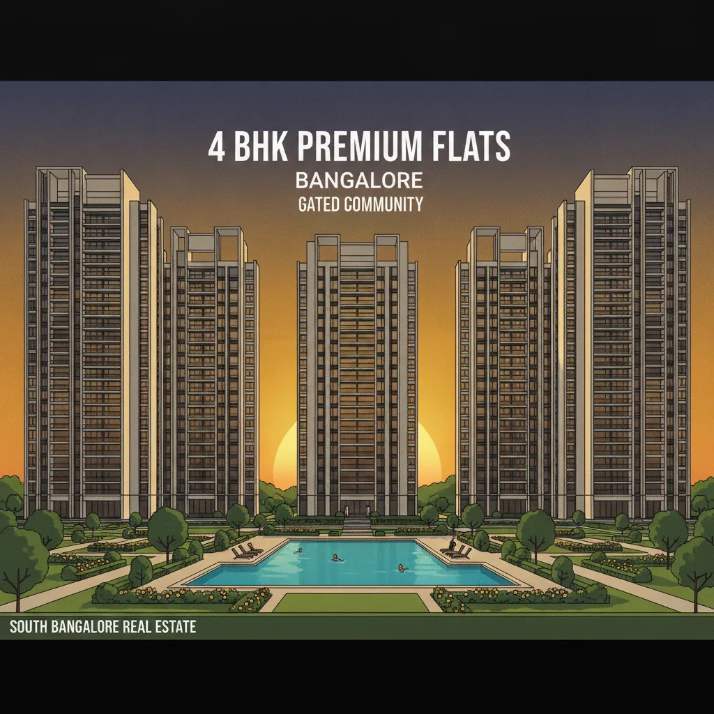 4 BHK Flats for Rent in Kanakapura Road Bangalore?