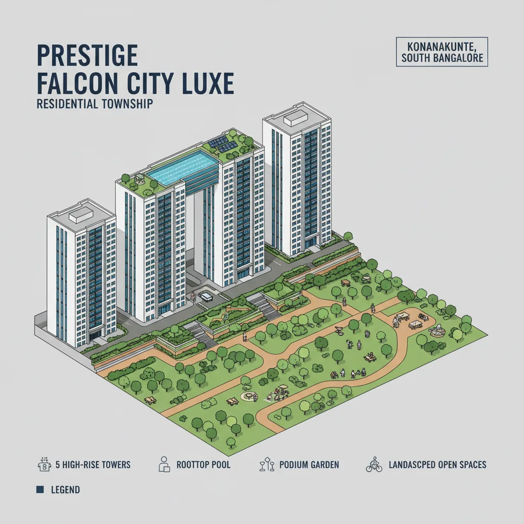 Architecture and Design of Prestige Falcon City Reserve