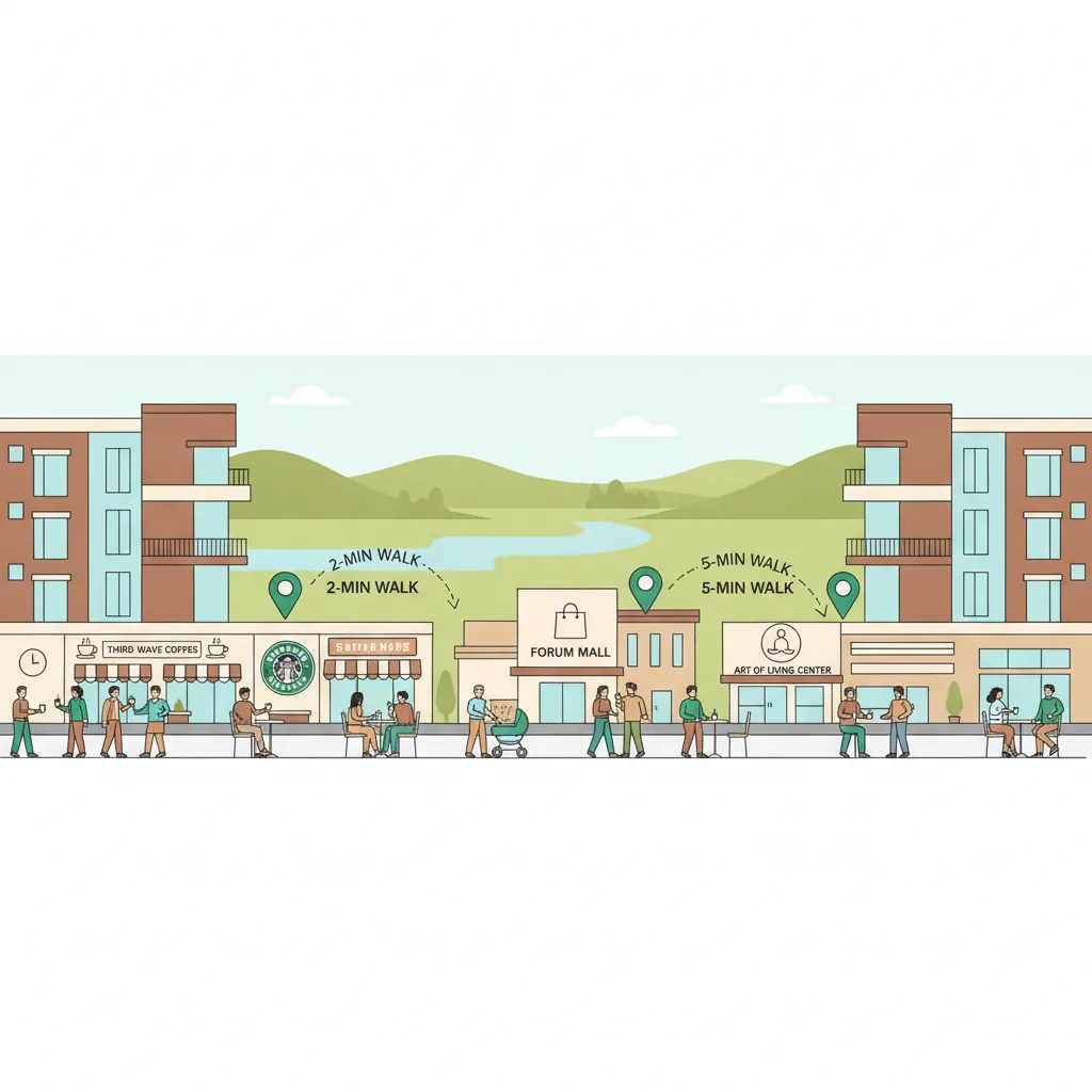 Cafes and Hangout Places Near Prestige Falcon City Reserve