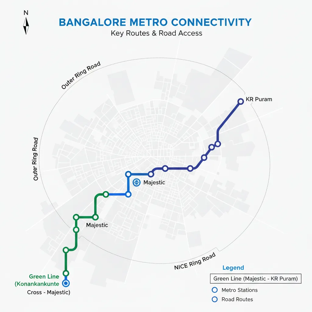 Connectivity to KR Puram from Kanakapura Road