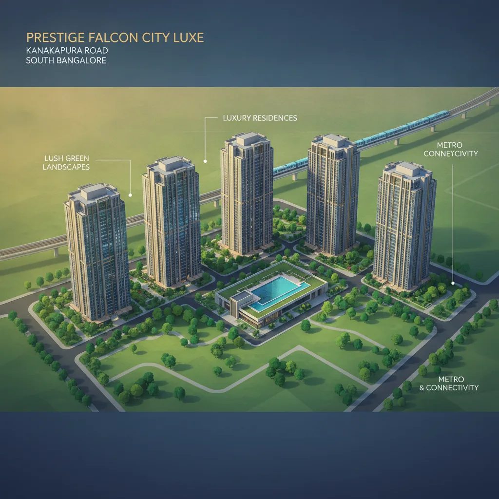 Daily Life Around Prestige Falcon City Reserve Kanakapura Road