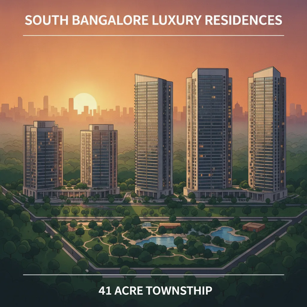 Prestige Falcon City Reserve 3 BHK apartment in Konanakunte