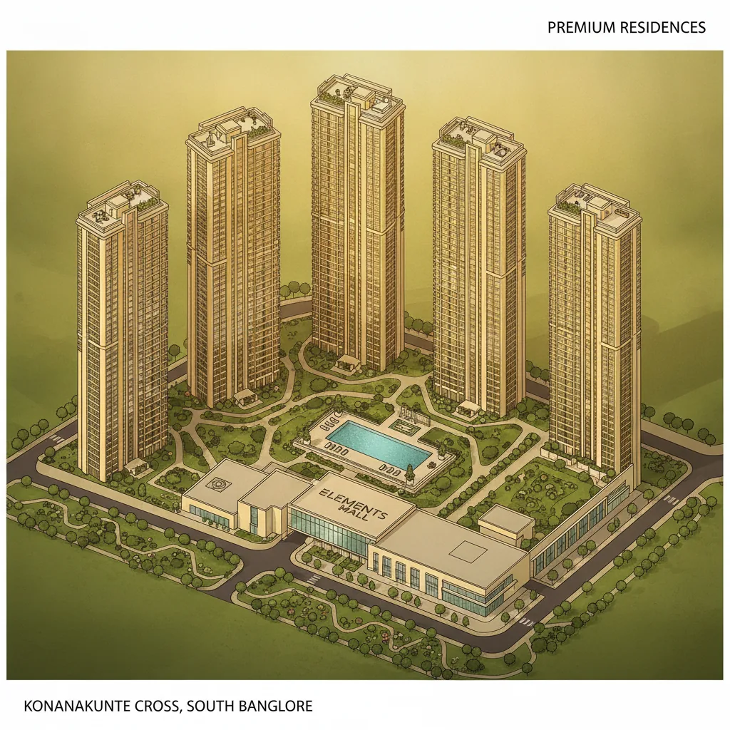 Prestige Falcon City Reserve vs Luxury Apartments in Konanakunte Prestige Falcon City Reserve vs Luxury Apartments in Konanakunte