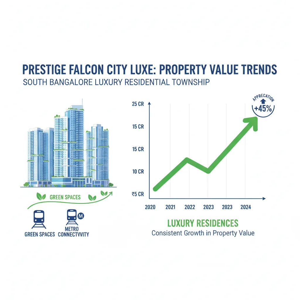 Property Value Trends Around Prestige Falcon City Reserve