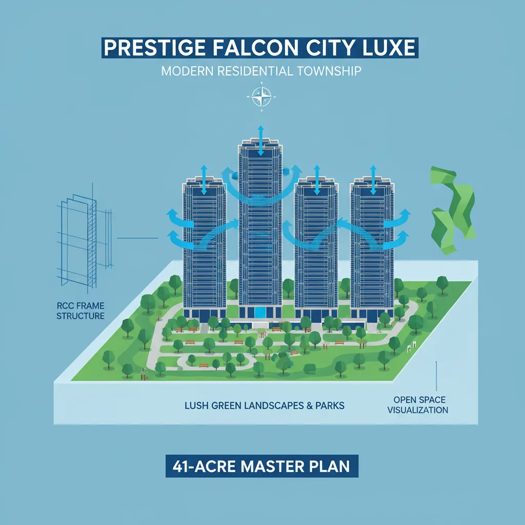 Who is the Project Architect for Prestige Falcon City Reserve?
