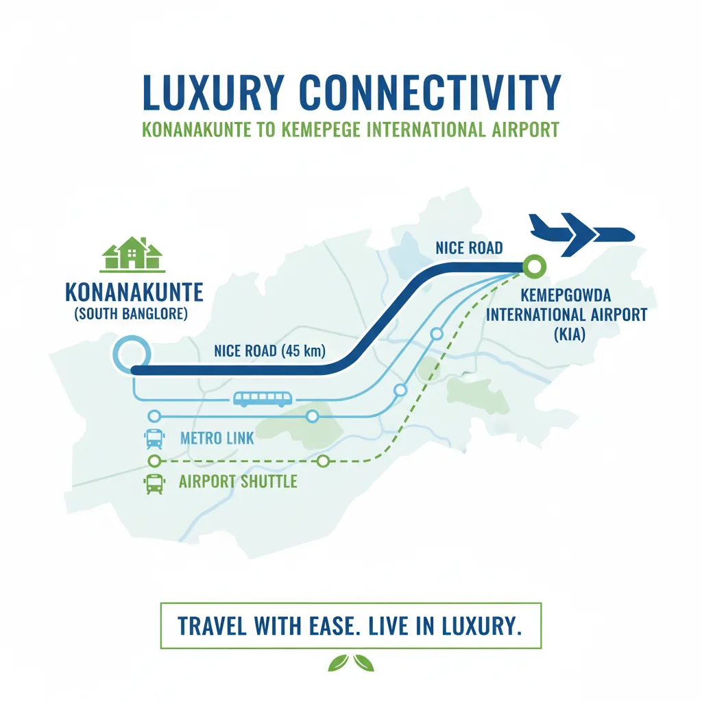 Prestige Falcon City Reserve Airport Connectivity Prestige Falcon City Reserve Airport Connectivity